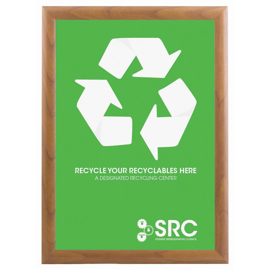 Busygrip Wood Look Poster Frame