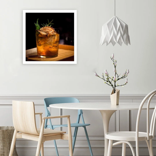 Canvas Print Drinks With Ice