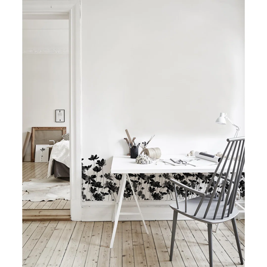Walllpaper Roll 416X254cm Kitchen Livingroom Bedroom Mural Decoration Wallpaper Material With Print - Meadow Field Flowersl