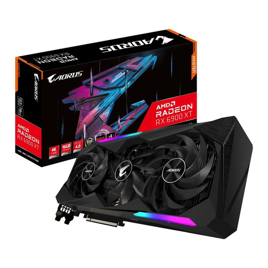 Gigabyte Radeon RX 6900XT 16GB AORUS MASTER V2 Graphics Card