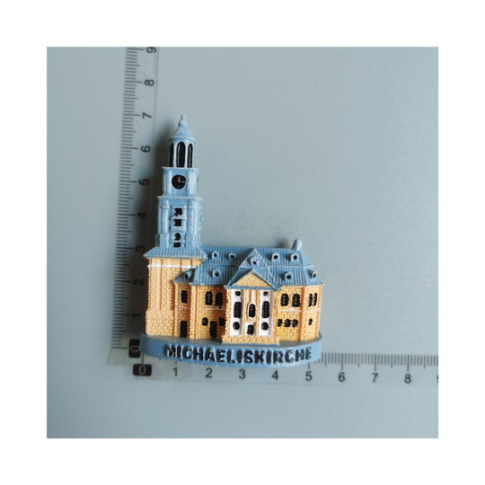 Fridge Magnets Michaeliskirche World Tourist Souvenir Collection Refrigerator Stickers