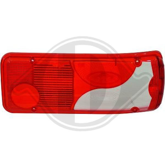 Light glass, combination Tail Light 1663192 Diederichs 1663192