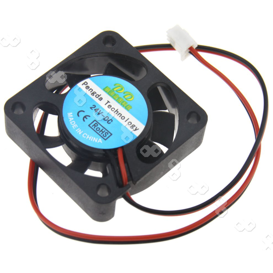 3D Printer Cooling Fan Brushless 24V 2 Pin Extruder For RepRap Mendel Prusa