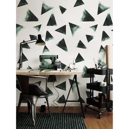 Jilla Triangles Geometric Minimalistic Triangle Wallpaper