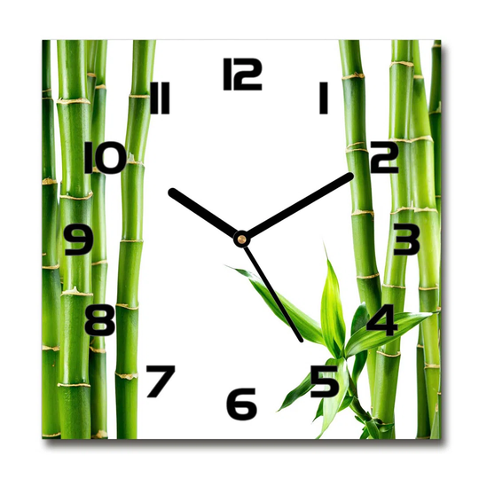 Bamboo Silent Wall Clock