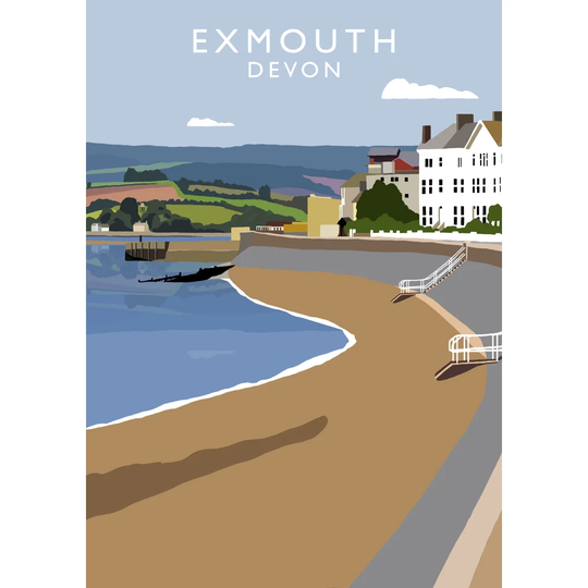 Exmouth 2 by Richard O'Neil - Graphic Art Print on Paper