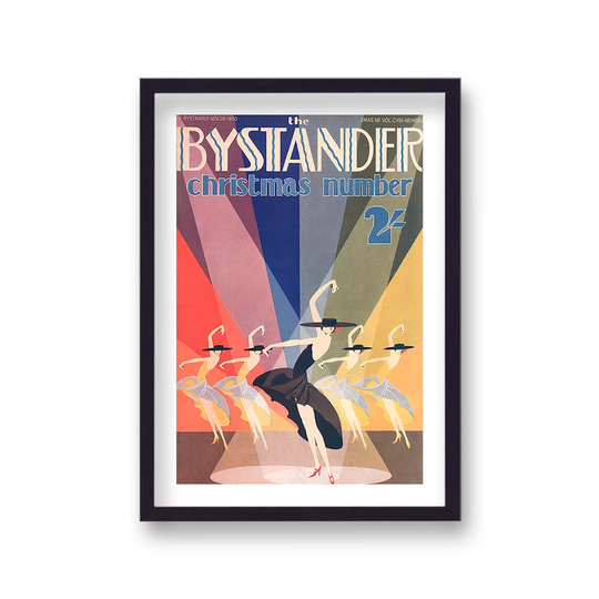 Vintage Publication Print The Bystander Chrsitmas Number