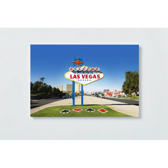 Las Vegas Magnetic Wall Mounted Cork Board