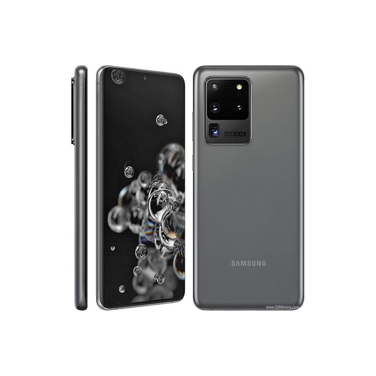 (Unlocked, Cosmic Grey) Samsung Galaxy S20 Ultra Dual Sim | 128GB | 12GB RAM