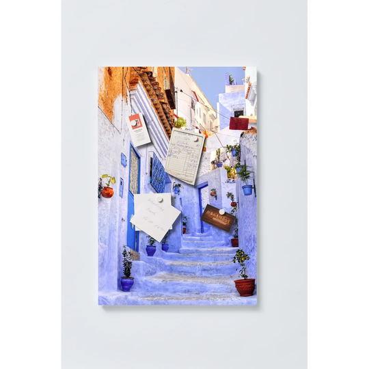 Morocco Magnetic Wall Mounted Cork Board
