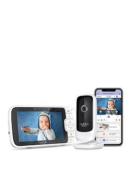 Hubble Nursery Pal Link Premium Smart 5&Rdquo; Baby Monitor With Fixed Camera With Digital Zoom