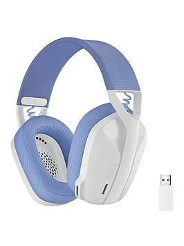 Logitech G435 Lightspeed Wireless Gaming Headset - White