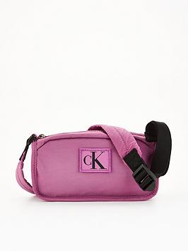 Calvin Klein Jeans City Nylon Camera Bag - Purple