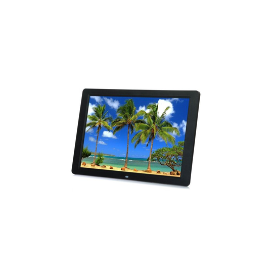 15" LED HD High Resolution Digital Picture Photo Frame + Remote
