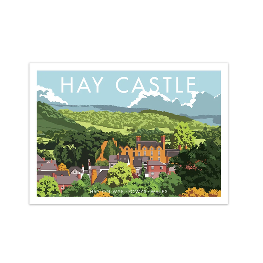 Hay Castle - Graphict Art Print on Paper