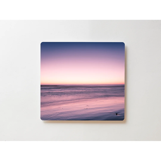 Backlight Beach Sea Sunrise Magnetic Wall Mounted Cork Board