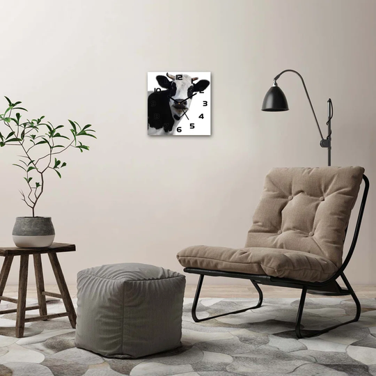 A Bred Cow Silent Wall Clock
