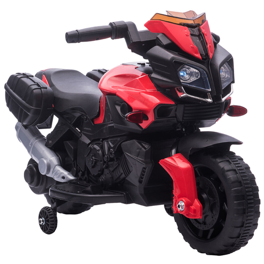 HOMCOM Kids 6V Electric Motorcycle Ride-On Toy 18 - 48 Months Red