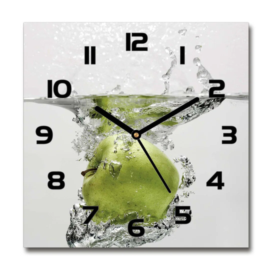 Helfrid Apple under Water Silent Wall Clock