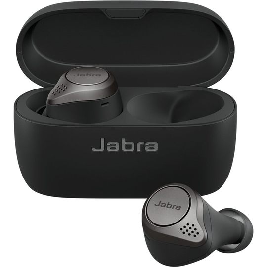 Jabra Elite 75t Titanium Black True Wireless Bluetooth In-Ear Headphones