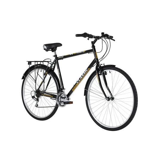 Classic Touriste 22" Men's Hybrid and Commuting Bike - Black