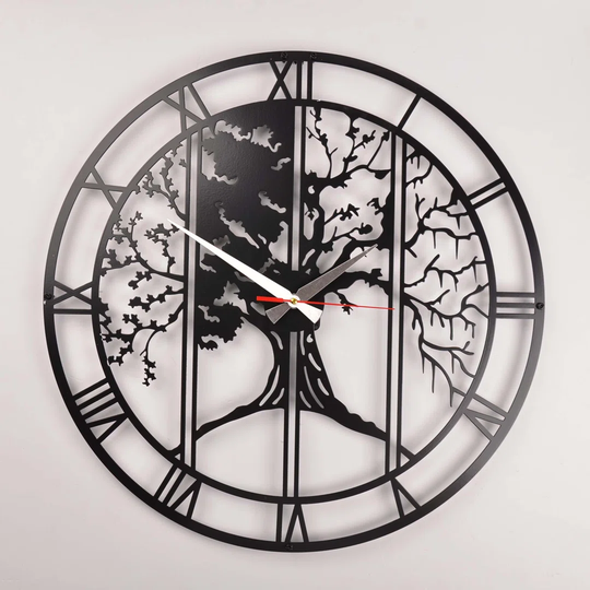 Tree Of Life 19.6cm Silent Wall Clock