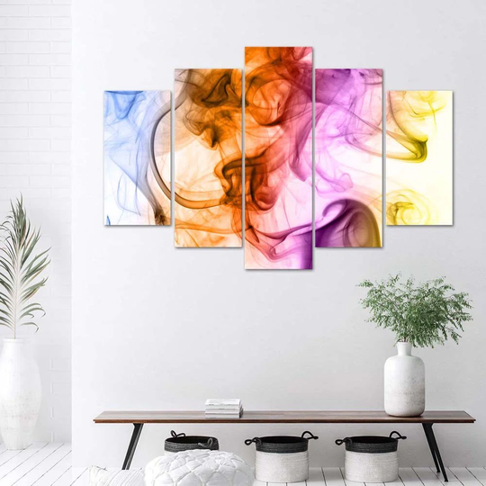 Canvas Print Smoke Abstraction