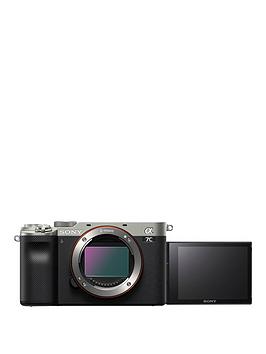 Sony Alpha 7 C, Full-Frame Mirrorless Interchangeable Lens Camera (Compact And Lightweight, Real-Time Autofocus, 24.2 Megapixels) - Silver