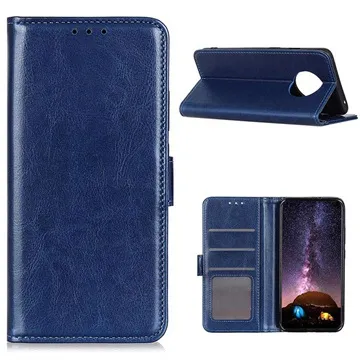 Huawei Mate 40 Wallet Case with Magnetic Closure - Blue