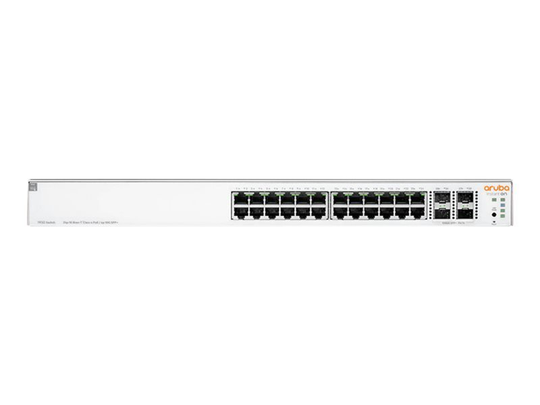 HPE Aruba Instant On 1930 24G Class4 PoE 4SFP/SFP+ 195W Switch - Switch - 28 Ports - Managed - Rack-mountable