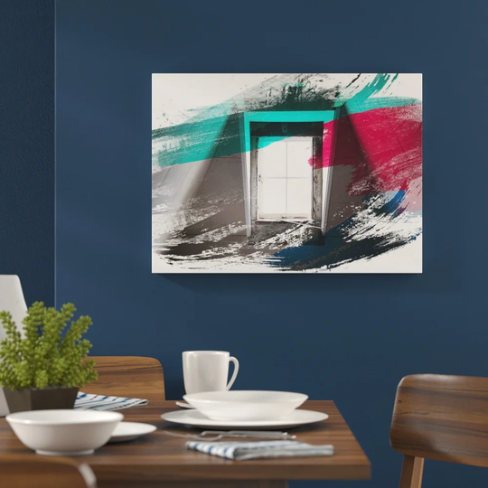 'Architecture Light Through the Window' Graphic Art Print Poster