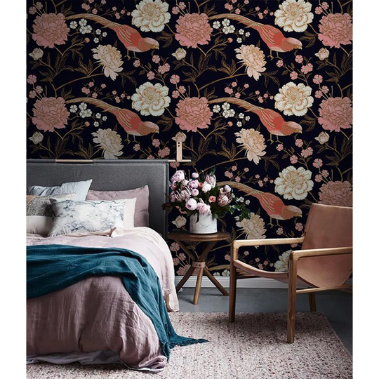 Azhani Floral Wallpaper