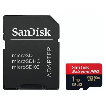 SanDisk Extreme Pro MicroSDXC UHS-I Card SDSQXCZ-1T00-GN6MA - 1TB