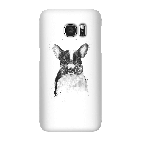 Balazs Solti Masked Bulldog Phone Case for iPhone and Android - Samsung S7 - Snap Case - Matte