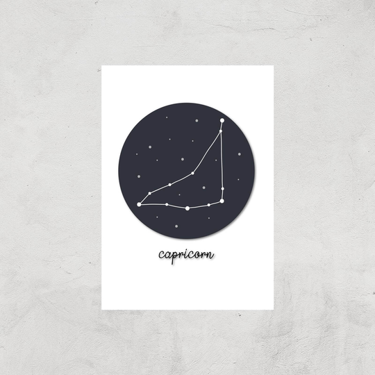 Capricorn Art Print - A4 - Print Only