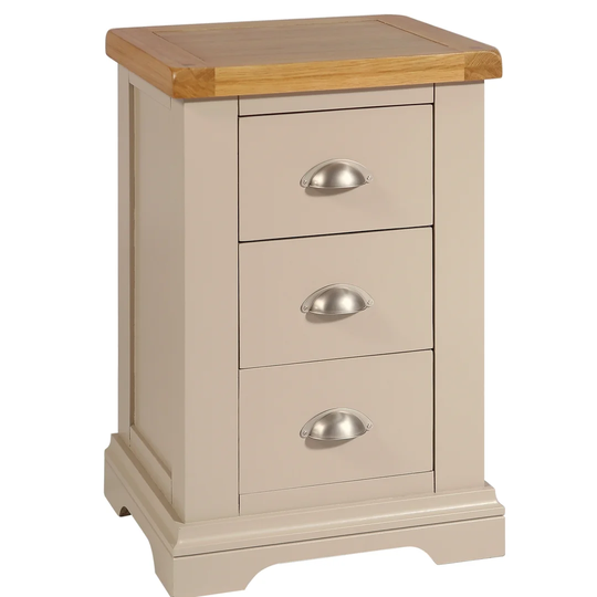 Middletown 3 Drawer Bedside Table