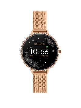 Reflex Active Series 03 Rose Gold Ladies Smart Watch, Rose Gold, Women