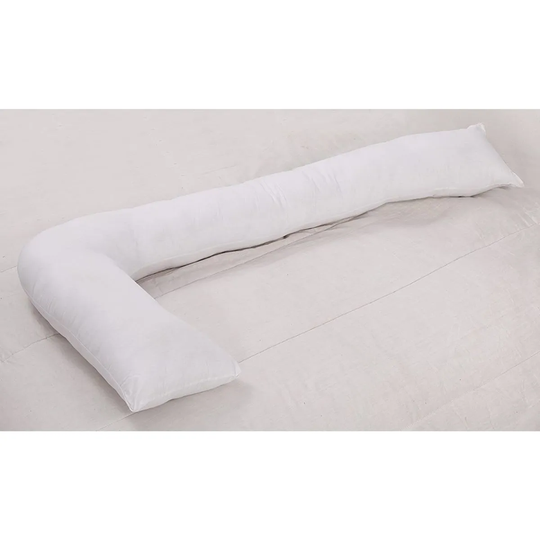Sleepynights Full Body Pregnancy Support Maternity Pillow Cushion With Removable Cover: L Shape