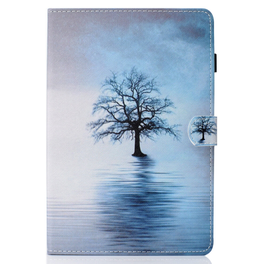 Case for iPad 8 10.2 2020 Cover with Auto Sleep/Wake Pattern Magnetic - Tree