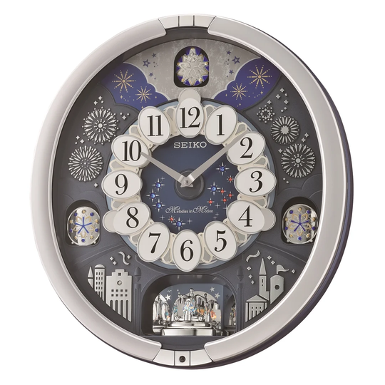 Melody in Motion Silent Wall Clock