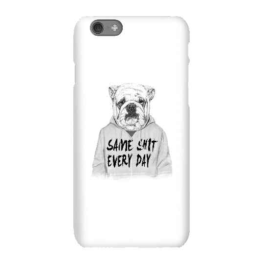 Balazs Solti Same Shit Every Day Phone Case for iPhone and Android - iPhone 6S - Snap Case - Matte