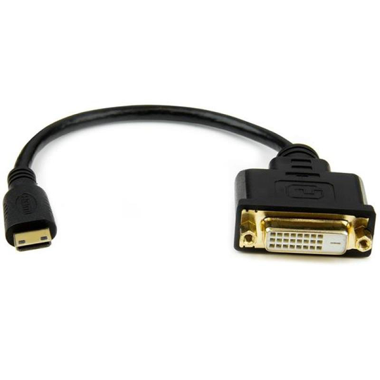 StarTech.com Mini Hdmi To Dvi-d Adapter M/f - 8in