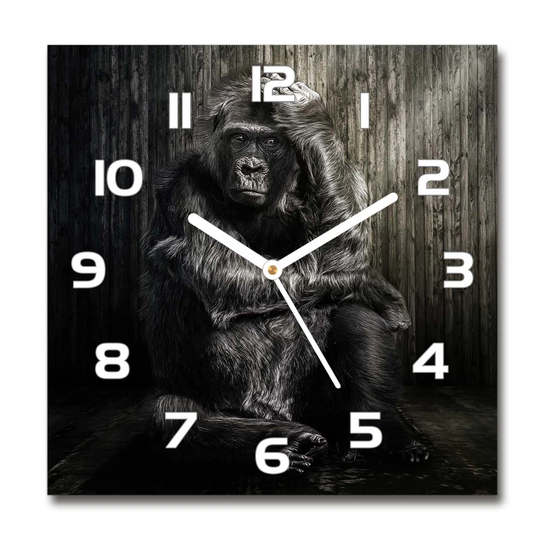 Ilise Gorilla Silent Wall Clock