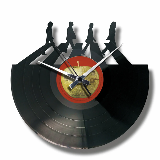 The Beatles Vinyl Inspired by the Fab Four 30cm Silent Wall Clock