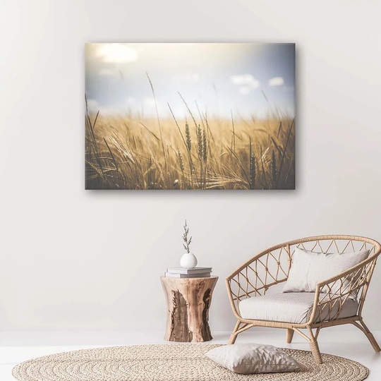 Canvas Print Golden Grain Eras