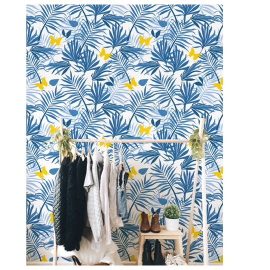 Ashrith Butterflies Delicate Wallpaper