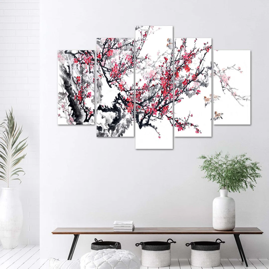 Canvas Print Japanese Cherry Blossom