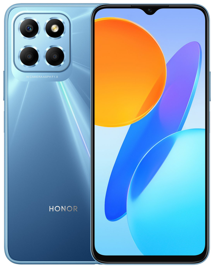 SIM Free HONOR X8 5G 128GB Mobile Phone - Ocean Blue