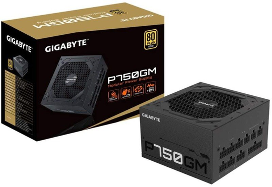 Gigabyte P750GM 750W Modular 80+ Gold PSU