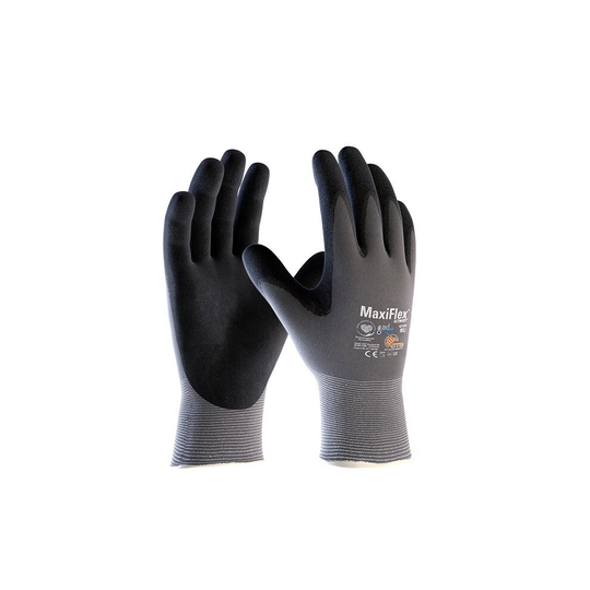 (Large - 9) ATG Maxiflex Gloves 42874 AdApt 6 Pairs
